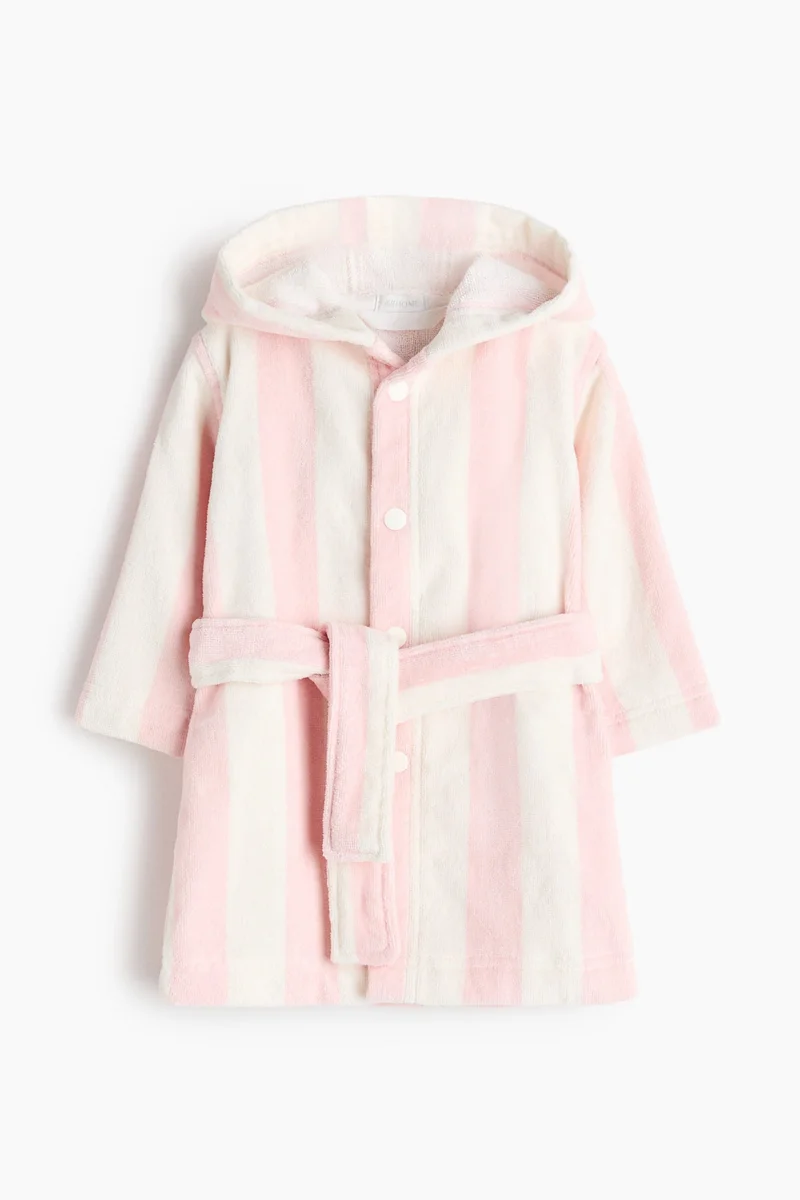 اتش اند ام روب حمام من قماش تيري ناعم