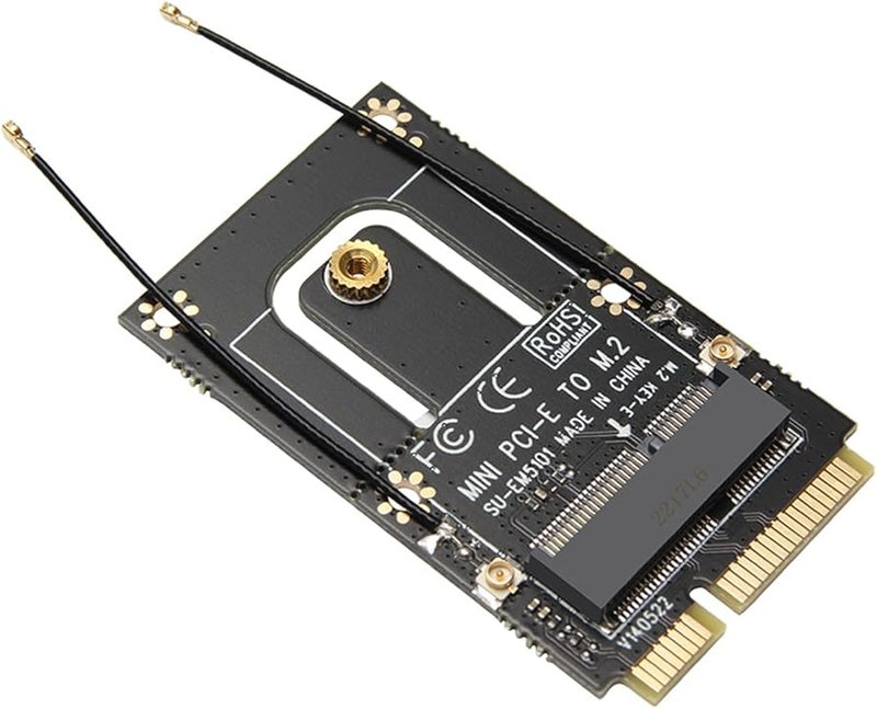 Mini PCIe To M 2 2230 Key A WiFi Card Adapter For PCIe Slot - Image 1