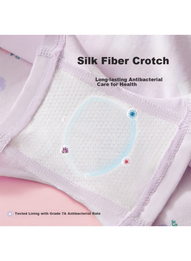 MIIOW Girls' Cotton Antibacterial Hipster Underwear For Children, Youth, And Teens - Image 4