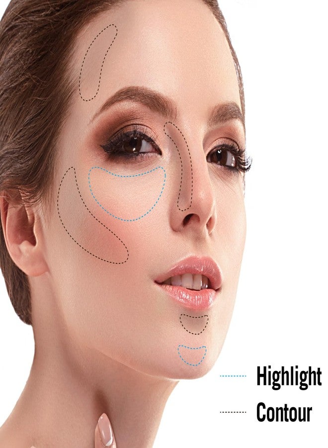 Sistar Shimmer Contour Palettes Define Natural Depth Lighten Darken Shading Bronzing And Highlighting - Image 4