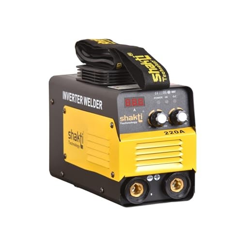 Shakti Technology Inverter ARC Welding Machine (IGBT) 220A with Hot Start, Anti-Stick Functions, Arc Force Control - 1 Year Warranty, Metal, Multicolor - Image 1