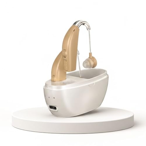 Balson Hearing Aid Machine for Ear Old Age | 2 Unit of Ear Machine with Active Noise Cancellation | Volume Control | Soft Ear Buds | Charging Case | Free Dry Kit | 1 Year Warranty - Image 1