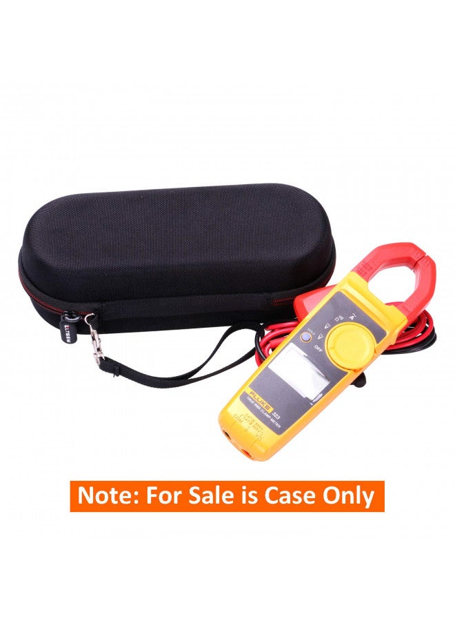 LTGEM حافظة صلبة LTGEM لمقياس التدفق Fluke 323/324/325/374FC-AMZN/374FC 600AC/DC مع ملحقات مشبك متعدد القياسات AC-DC TRMS، جيب شبكي للإكسسوارات. - Image 2