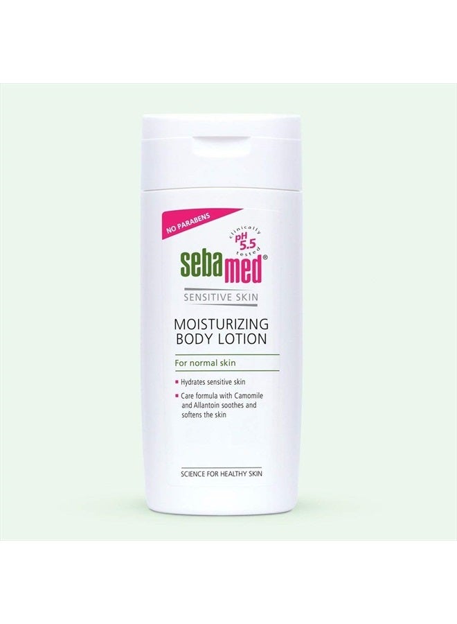 Sebamed Moisturizing Body Lotion for Sensitive Skin pH 5.5 Hypoallergenic Naturally Soothes and Moisturizes 6.8 Fluid Ounces (200 Milliliters) - Image 2
