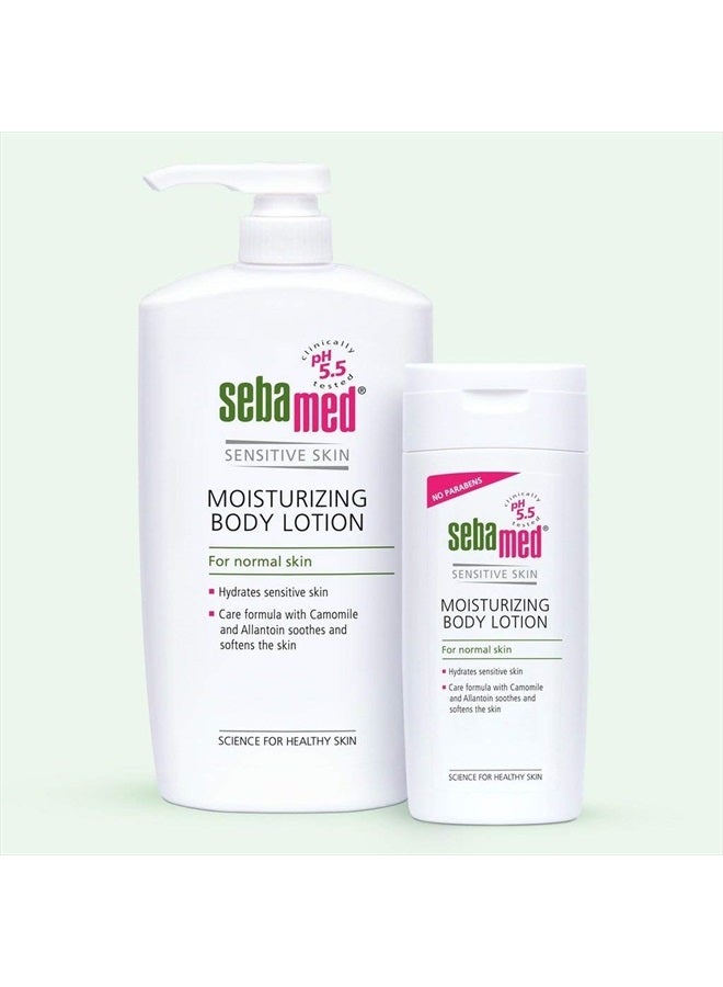 Sebamed Moisturizing Body Lotion for Sensitive Skin pH 5.5 Hypoallergenic Naturally Soothes and Moisturizes 6.8 Fluid Ounces (200 Milliliters) - Image 3