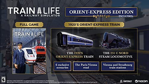 Maximum Entertainment Train Life: A Railway Simulator - The Orient-Express Edition (PS4) - Image 2