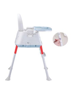 Hihonor Baby Portable Feeding Chair With Dining Tray With Height-Adjustable, 3 Months To 4 Years  - Image 2