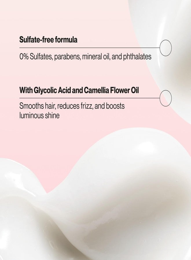 Suave Hydra Gloss Sulfate Free Conditioner with Glycolic Acid & Camellia Flower Oil for Hydrated, Smooth, Glossy Shine, 4 Count, 28 FL OZ - Image 3
