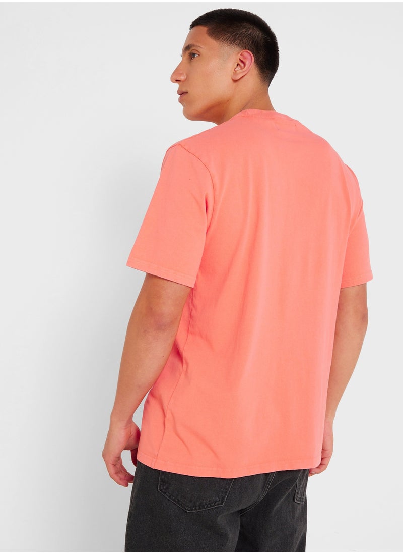 Superdry - Logo Crew Neck T-Shirt - Image 1