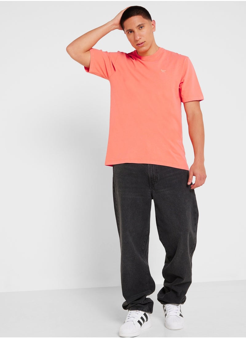 Superdry - Logo Crew Neck T-Shirt - Image 1
