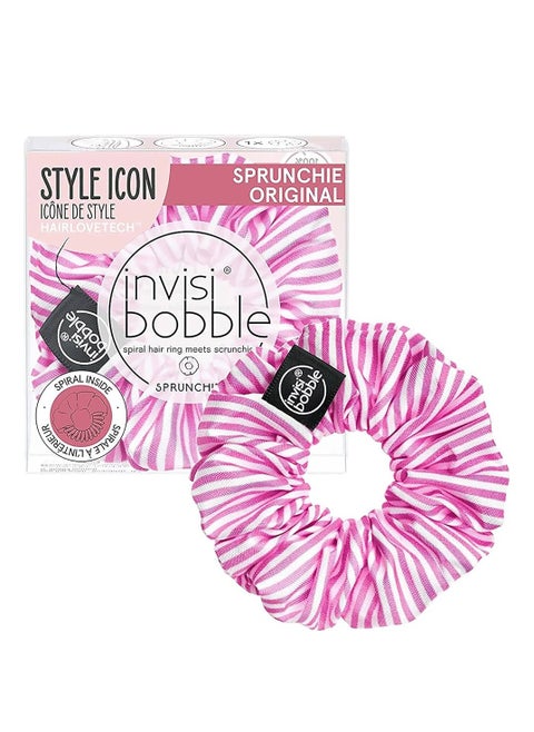 Invisibobble Sprunchie Stripes Up Pink