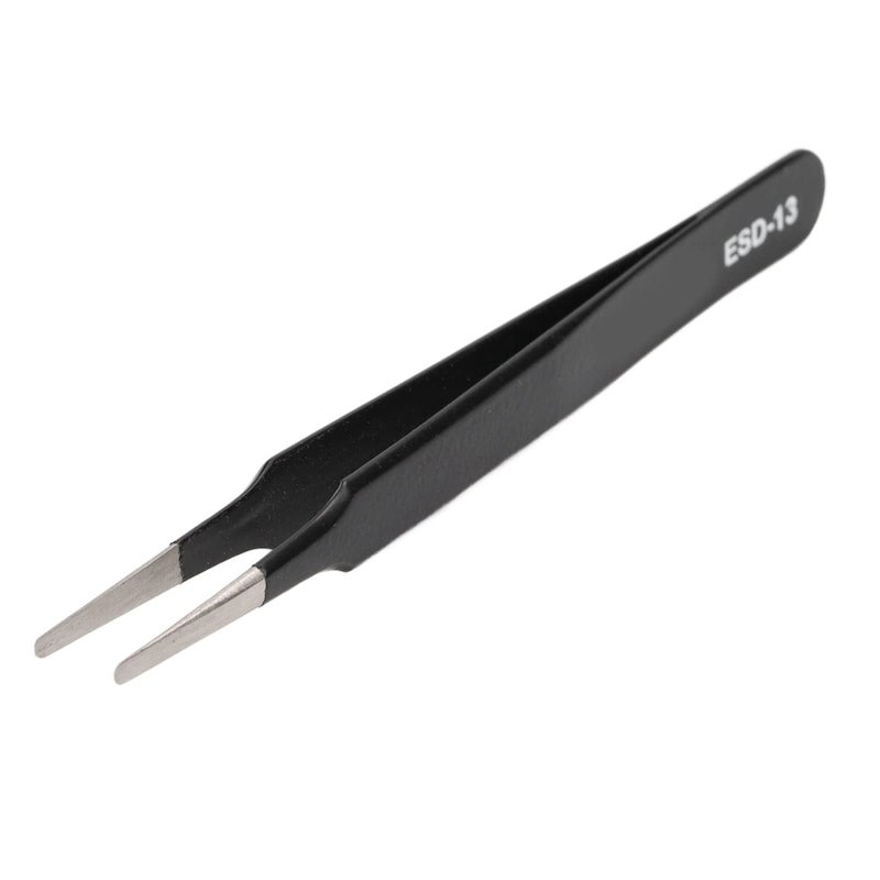 ESD Safe Stainless Steel Tweezers For Electronics Repair Mobile Phones Semiconductors - Image 3