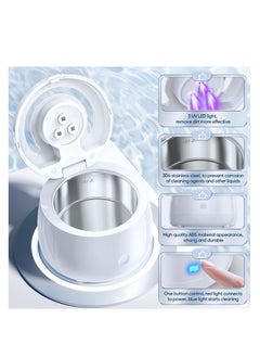 KASTWAVE Ultrasonic UV Cleaner, Ultrasonic Retainer Cleaner Machine, for Dentures, Retainer, Aligner, Mouth Guard, Toothbrush Head, Jewelry, Portable Professional Ultrasonic Cleaner Machine for all Dental  - Image 5