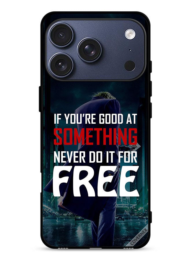 Covernex Apple iPhone 17 Pro Protective Case Cover If You Are Good At Something - Image 1