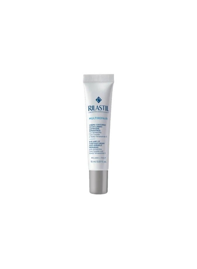 Rilastil RILASTIL MULTIREPAIR EYE AND LIP CONTOUR CREAM ANTI-WRINKLE REPAIRING 15ML  - Image 3