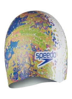 speedo Kids' Junior Digital Printed Swimming Cap Multicolour  - Image 3