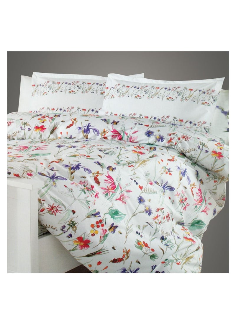 Family Bed Flat Bed sheet Set Cotton 4 pieces size 240 x 250 cm Model 183 from Family Bed  - Image 2