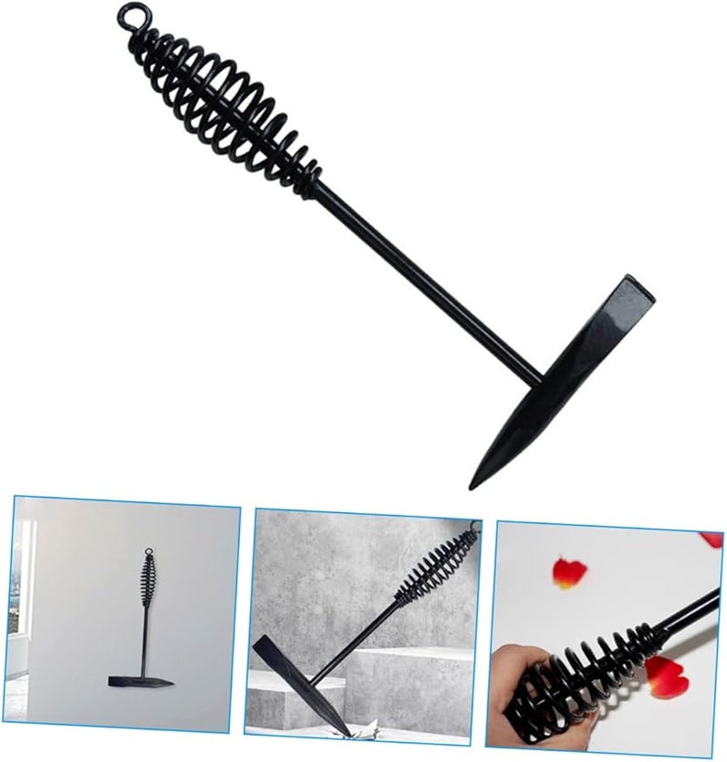 Spring Handle Welding Slag Hammer Portable Carbon Steel Chipping Tool Welder Accessories - Image 3