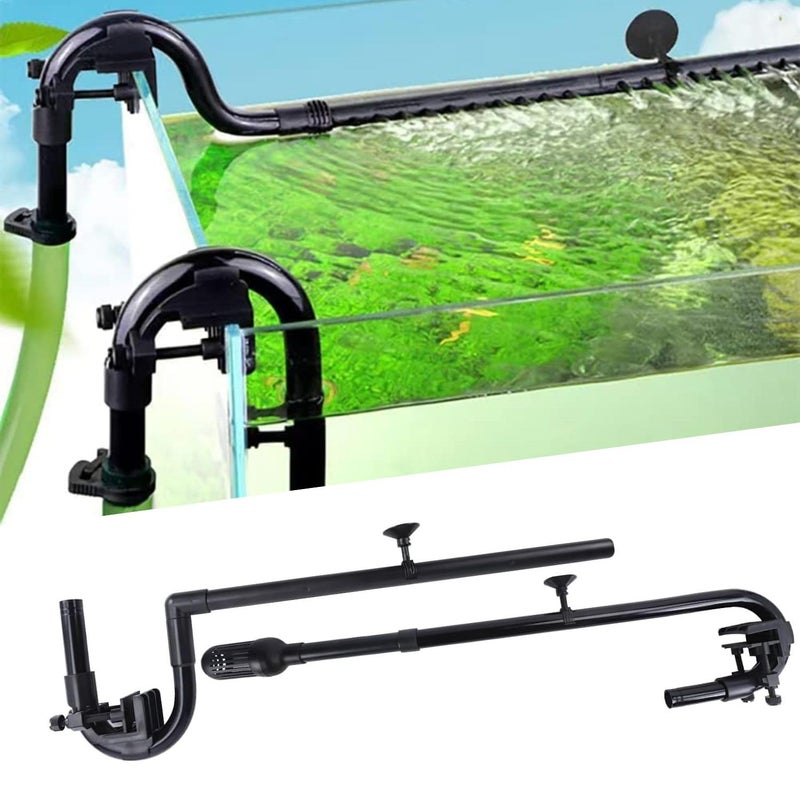 VAYINATO Sun-Sun HW-302 Canister Filter Spare Inlet and Outlet Pipe Set | Durable Plastic Aquarium Filter Replacement Accessories for Water Flow & Circulation and Maintain - Image 1