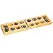 Continuum Games Family Traditions Mancala 2 Player Board Game Fun Classic Table Game with Wooden Board and Deep Pockets for Mancala Gems Popular Strategy Game for Adults Kids Ideal for Family Game Night Travel - Image 4
