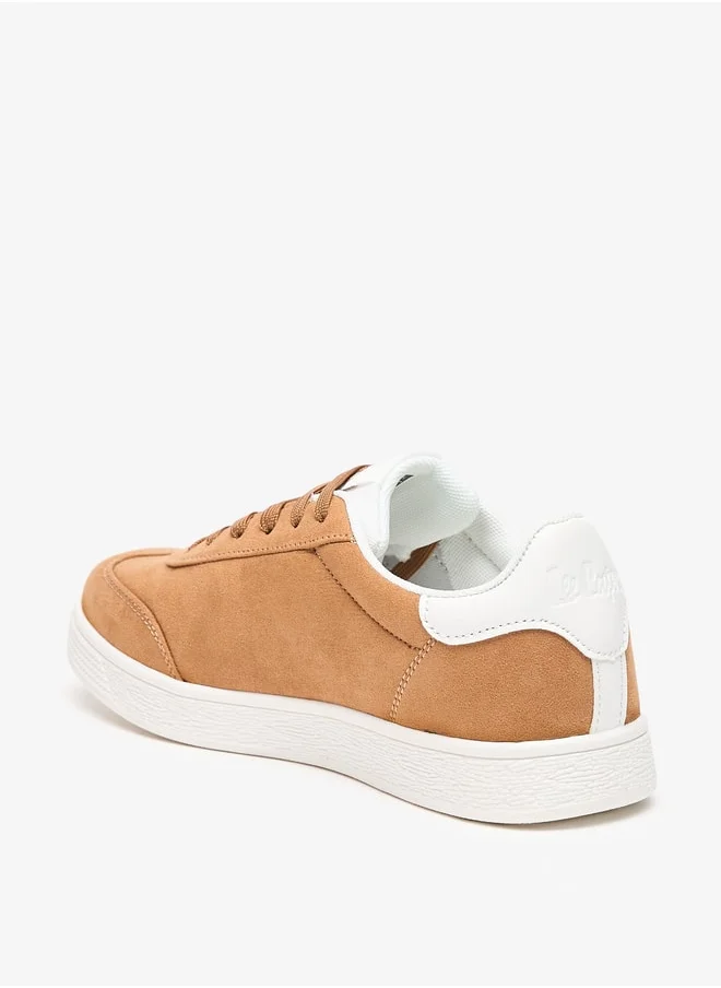 لي كوبر Women's Lace-Up Low Ankle Sneakers