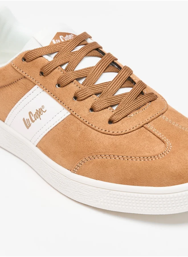 لي كوبر Women's Lace-Up Low Ankle Sneakers