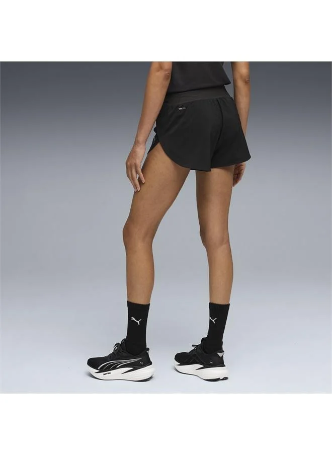 Puma PUMA Black Dreamrun dryCELL Running 3" Shorts Women for Women | Best Price UAE