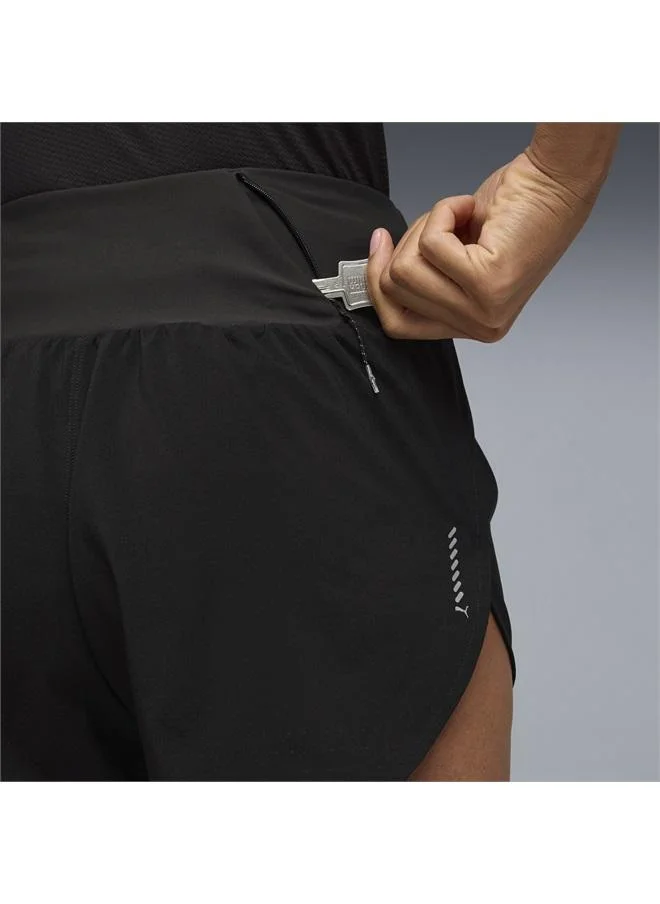 Puma PUMA Black Dreamrun dryCELL Running 3" Shorts Women for Women | Best Price UAE