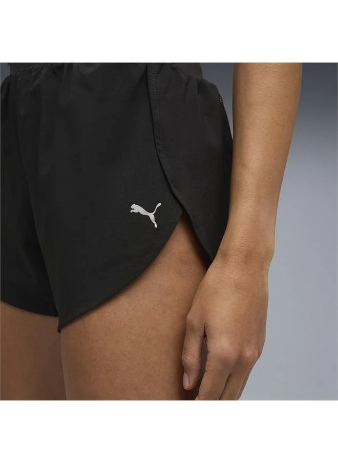 Puma PUMA Black Dreamrun dryCELL Running 3" Shorts Women for Women | Best Price UAE