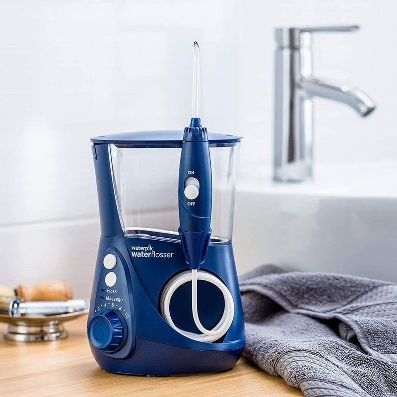 Waterpik Aquarius Professional Water Flosser Designer Series, Blue, WP-673 - Image 3