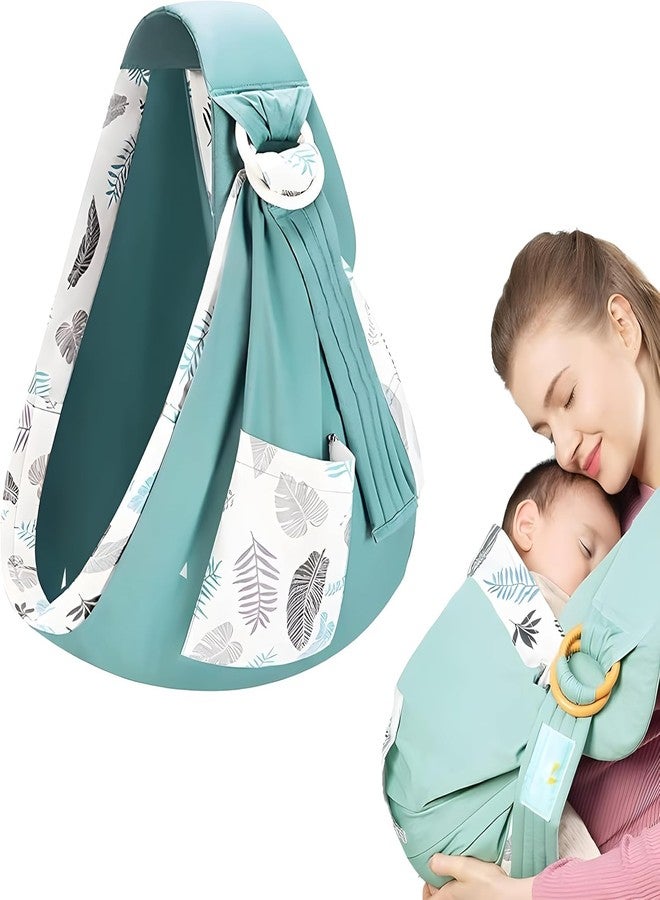 AMPLIN Classic Kangaroo Wrap Baby Carrier Sling - Soft and Ergonomic Sling for Newborns (0-2 Years), Lightweight with Thick Shoulder Straps for Infant Care, Ideal for Kangaroo Mother Care - Image 1