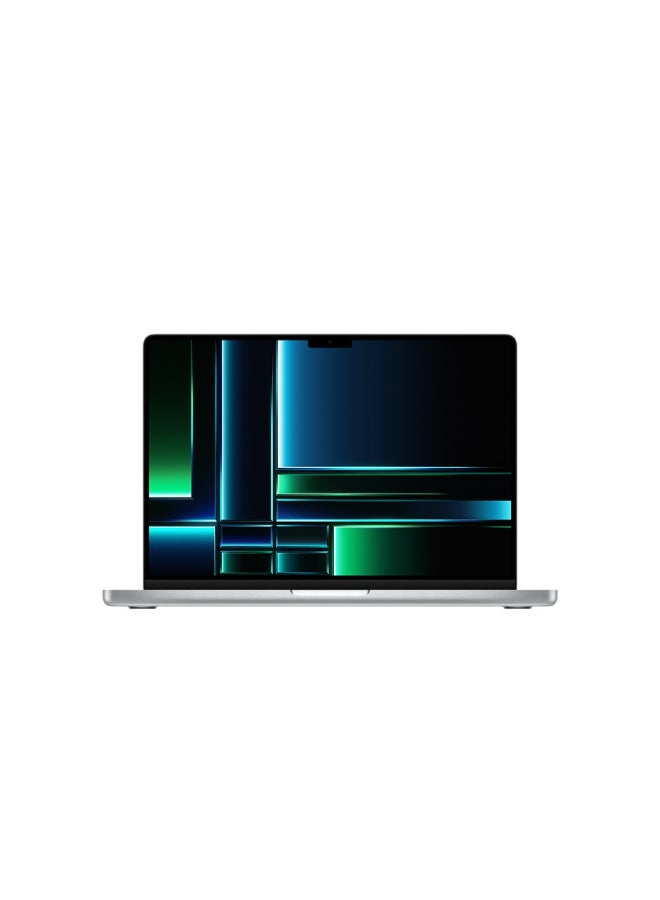 ابل  لابتوب ماك بوك برو بشاشة 14 بوصة، معالج M2 Pro بمعالج مركزي 12 نواة ومعالج رسوميات 19 نواة، ذاكرة وصول عشوائي 16 جيجابايت، قرص صلب SSD بسعة 1 تيرابايت، نظام تشغيل macOS Big Sur باللغتين الإنجليزية والعربية، لون فضي الإنجليزية/العربية - Image 2