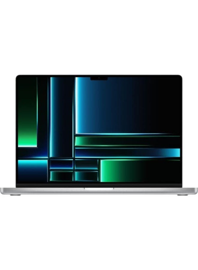 ابل  لابتوب ماك بوك برو بشاشة 14 بوصة، معالج M2 Pro بمعالج مركزي 12 نواة ومعالج رسوميات 19 نواة، ذاكرة وصول عشوائي 16 جيجابايت، قرص صلب SSD بسعة 1 تيرابايت، نظام تشغيل macOS Big Sur باللغتين الإنجليزية والعربية، لون فضي الإنجليزية/العربية - Image 1