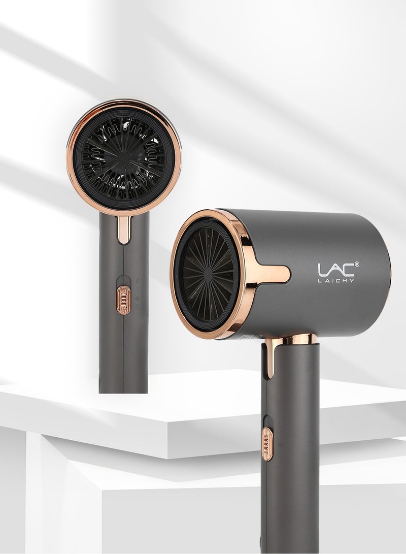 LAC LAICHY Salon Hair Dryer Professional Ionic Blow dryers 2000W Thermo-Control Hairdryer Fast Drying Low Noise with Concentrator and Diffuser - Image 1