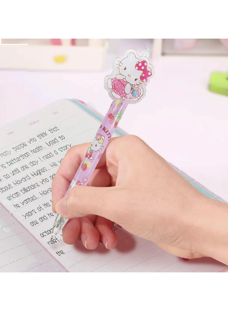 general Kawaii School Supplies Cute Notebook with Pen Aesthetic Notebook Cartoon Kitten Stationery Set and Office Supplies - Image 3