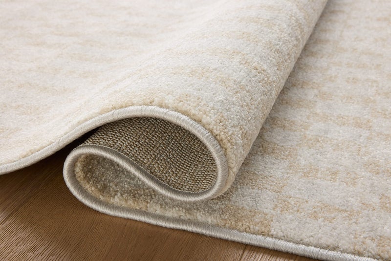 Loloi Kamala Collection KAM-05 Ivory/Natural 6'-7" x 9'-6" Area Rug - Image 4