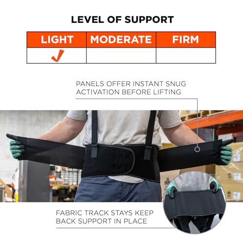 Ergodyne ProFlex 1650 Back Support Belt, 7.5" Elastic, Adjustable, Removeable Straps, XL - Image 3