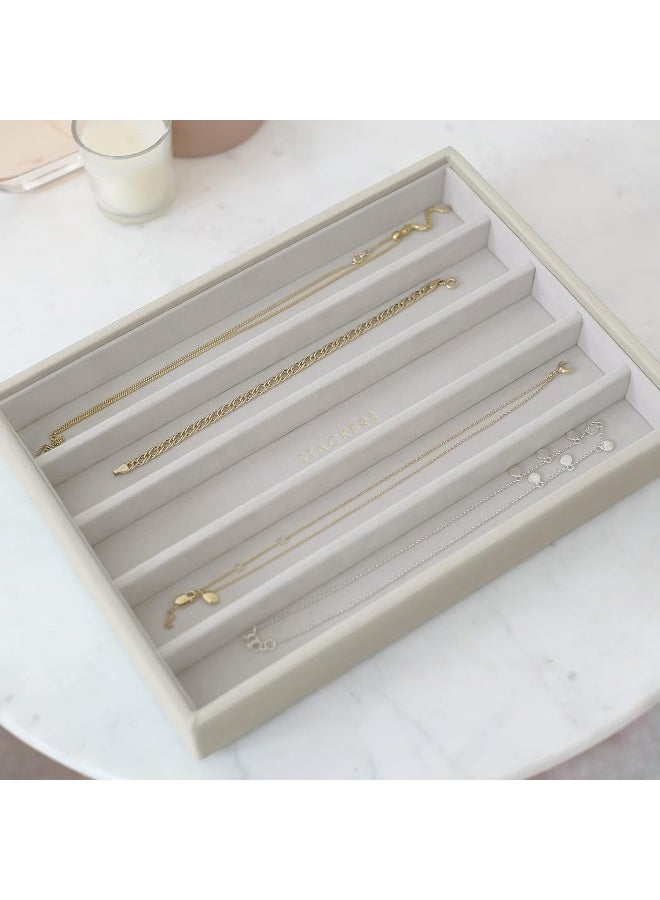 Stackers Classic 5 Compartment Necklace Layer Oatmeal - Image 2