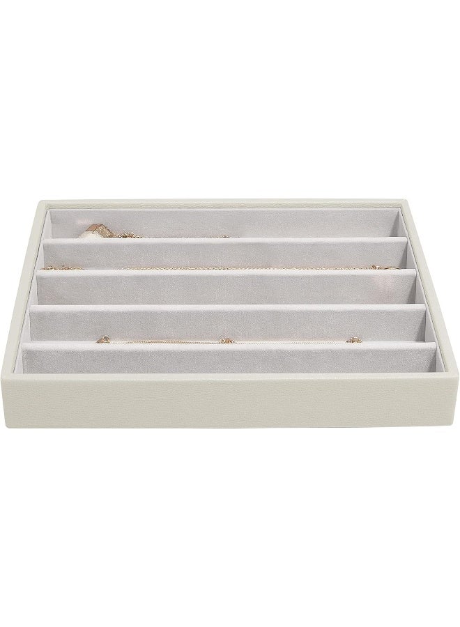 Stackers Classic 5 Compartment Necklace Layer Oatmeal - Image 1