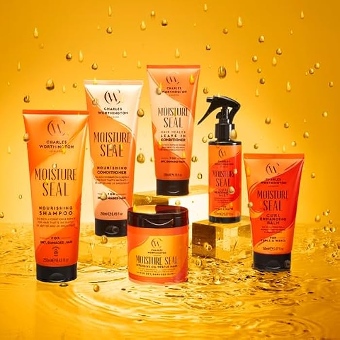 Charles Worthington Moisture Seal Hair Healer Leave-in Conditioner - 200ml by Charles Worthington - Image 5