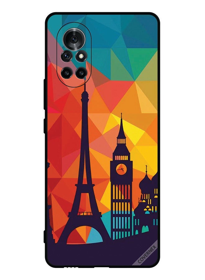 Covernex Protective Case Cover For Huawei Nova 8 5G Colorful Pattern Paris - Image 1