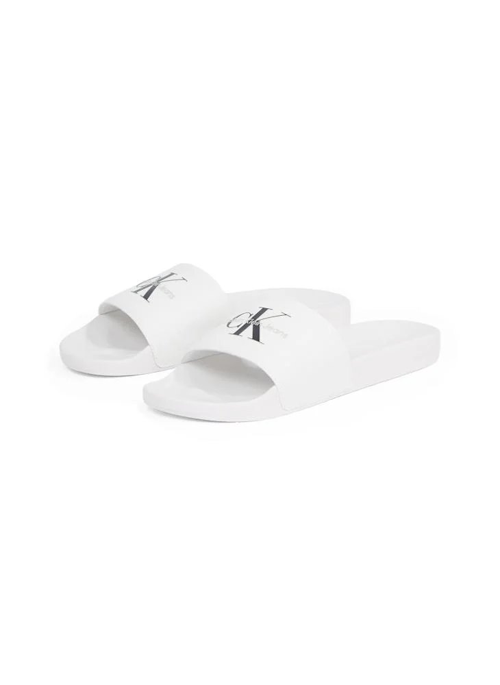 كالفن كلاين جينز Monogram One Strap Flip Flops