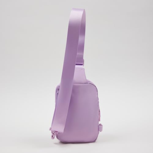 VAKAER Convertible Sling Backpack for Women & Men – Lightweight 3-in-1 Crossbody Daypack with Adjustable Strap, Anti-Theft Pocket, Water-Resistant Small Travel Bag (Light Purple) - Image 4