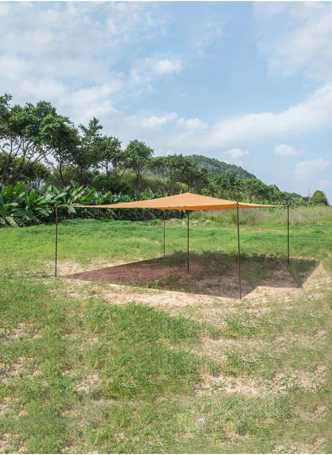 AL SANIDI Road Umbrella, Portable Car Canopy, Sandy, Size4.5*5Metre  - Image 4