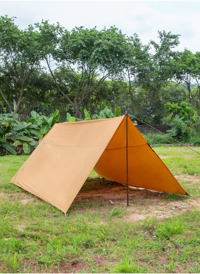 AL SANIDI Road Umbrella, Portable Car Canopy, Sandy, Size4.5*5Metre  - Image 1