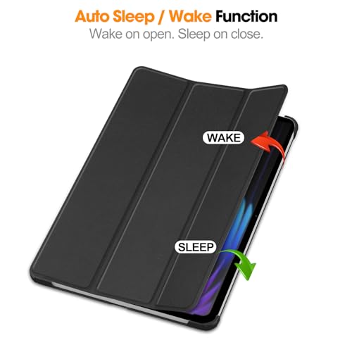 ProElite Cover for Xiaomi Mi Pad 8/8 Pro/Mi Pad 7/7 Pro 11.2 inch Cover Case, Trifold Flip Case Cover, Support Auto Sleep Wake, Marble Green - Image 2