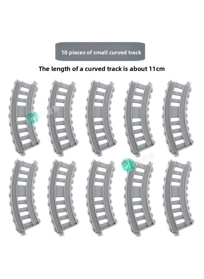 Toy Train Track Accessories Master Version Compatible Track Transfer Extension Straight Track Curved Track Bifurcated Track 