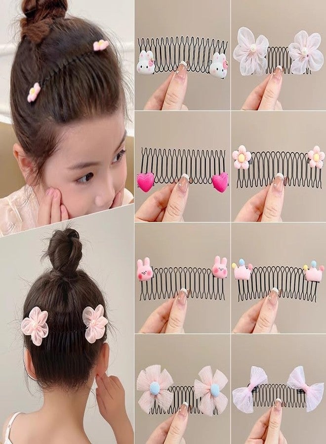 ORYNTH Stretchable Invisible Hair Clips Creaseless Hair Clip,Zig Zag Headbands Girls U Shaped Finishing Fixer Comb Headbands Cute Cartoon Invisible Hair Holder for Women & Girls Pack of 3. - Image 3