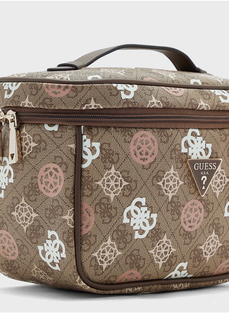 GUESS - Eliette Logo Toiletry Trainch Case Bag - Image 1