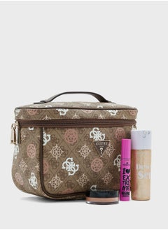 GUESS Eliette Logo Toiletry Trainch Case Bag  - Image 1